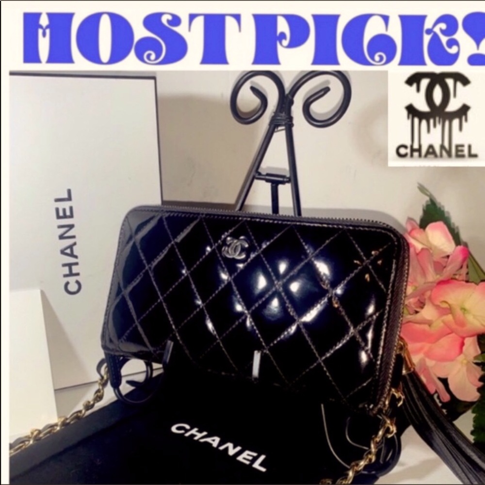 CHANEL Matalesse Vintage Authentic Wallet on Chain Crossbody